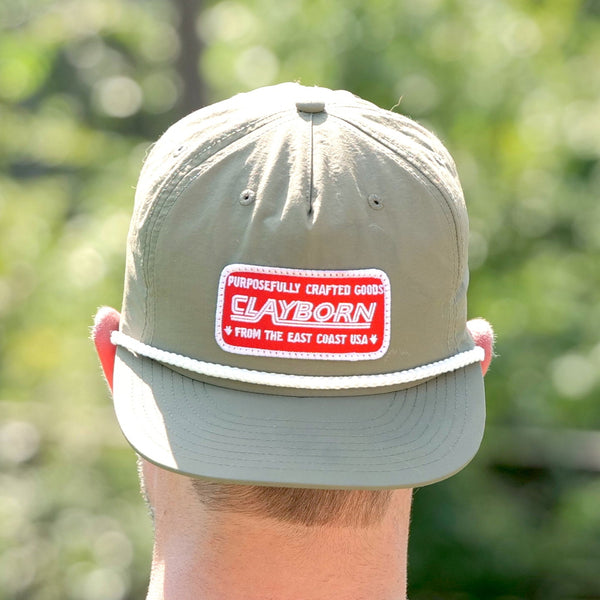 Inline Patch Green Surf Cap