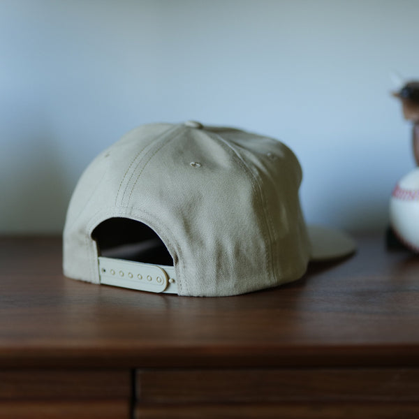 Raccoon Khaki Hat Back View Clayborn Brand