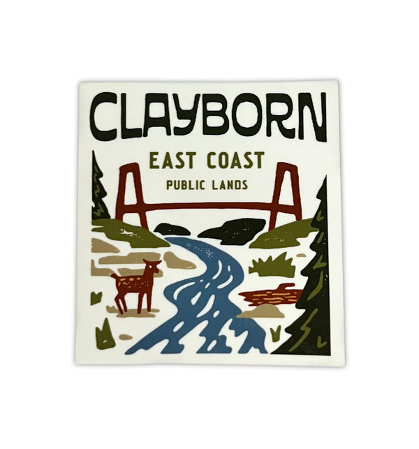 Public Lands Sticker - Clayborn
