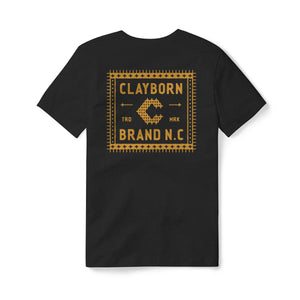 Back View of the Block C Quilt Design Shirt